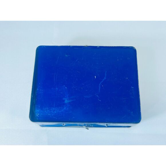 Antique Johnson & Johnson First Aid Wood's Emergency Case Metal Supplies TIN - Picture 7 of 9